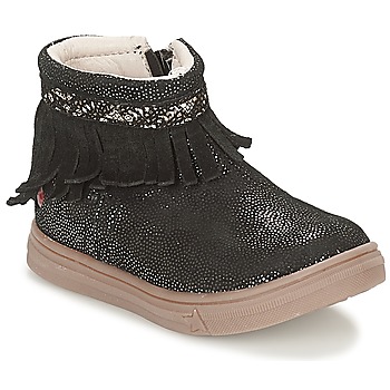 Shoes Girl Mid boots GBB NEFFLE Black / Disco