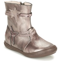 Shoes Girl Mid boots GBB NOTTE Taupe / Bronze