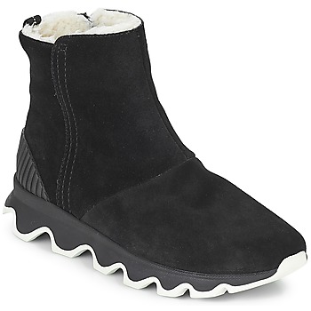 Shoes Women Mid boots Sorel KINETIC SHORT Black