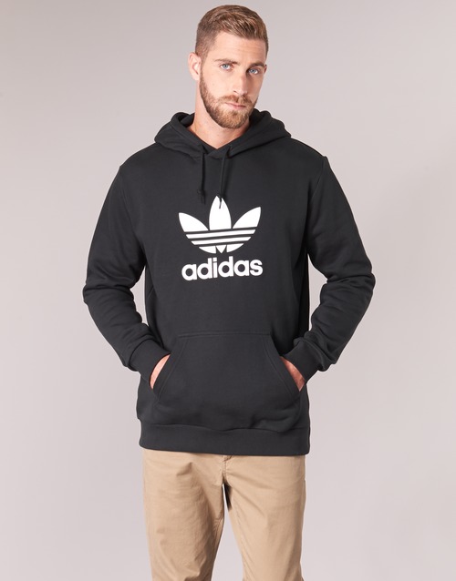 adidas men's trefoil hoodie