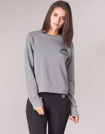 material Women sweaters Philipp Plein Sport ROUND AIR SQUAT Grey