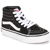 Shoes Children Low top trainers Vans UY SK8-HI Black / White