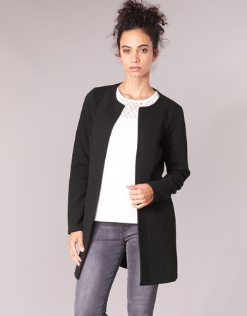 material Women Jackets / Blazers Vila VINAJA LONG Black