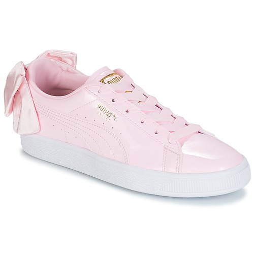 Puma WN SUEDE BOW PATENT.CRADLE Pink 