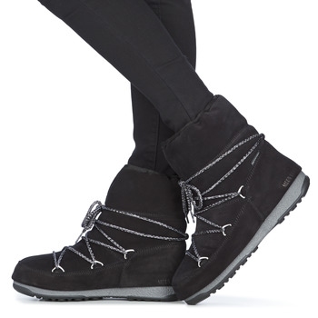 Moon Boot LOW SUEDE WP Black