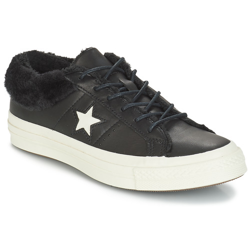 Converse ONE STAR LEATHER OX Black 