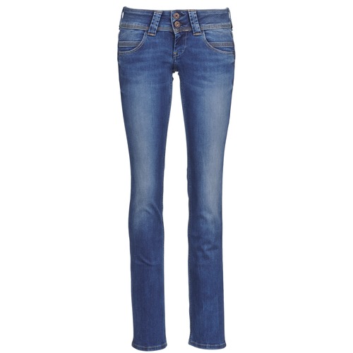 Clothing Women straight jeans Pepe jeans VENUS Blue / Medium