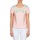 Clothing Women Blouses Color Block ADRIANA Pink