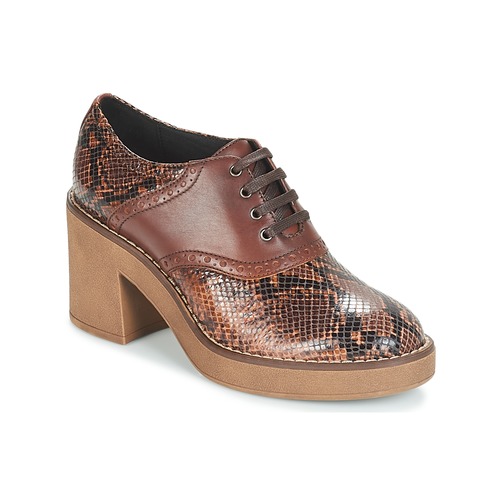 Shoes Women Derby shoes Geox D ADRYA MID Brown