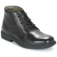 Shoes Boy Mid boots Geox JR FEDERICO Black