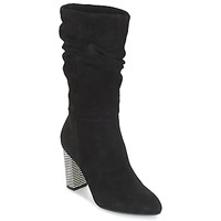 Shoes Women Boots André ZIGZAG Black