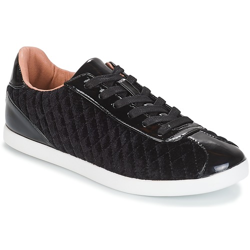 Date Velvet Trainers in Black Womens Shoes Trainers Low-top trainers 