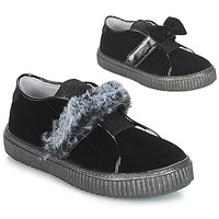 Shoes Girl Slip ons André MAMMOUTH Black