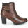 Shoes Women Mid boots André CARACAL Brown