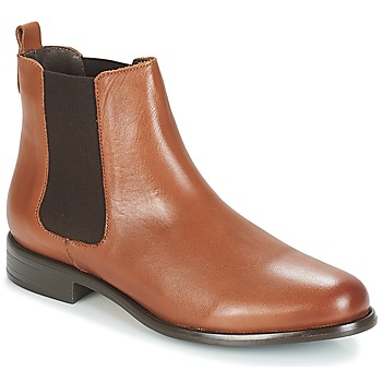 Shoes Women Ankle boots André CARAMEL Brown