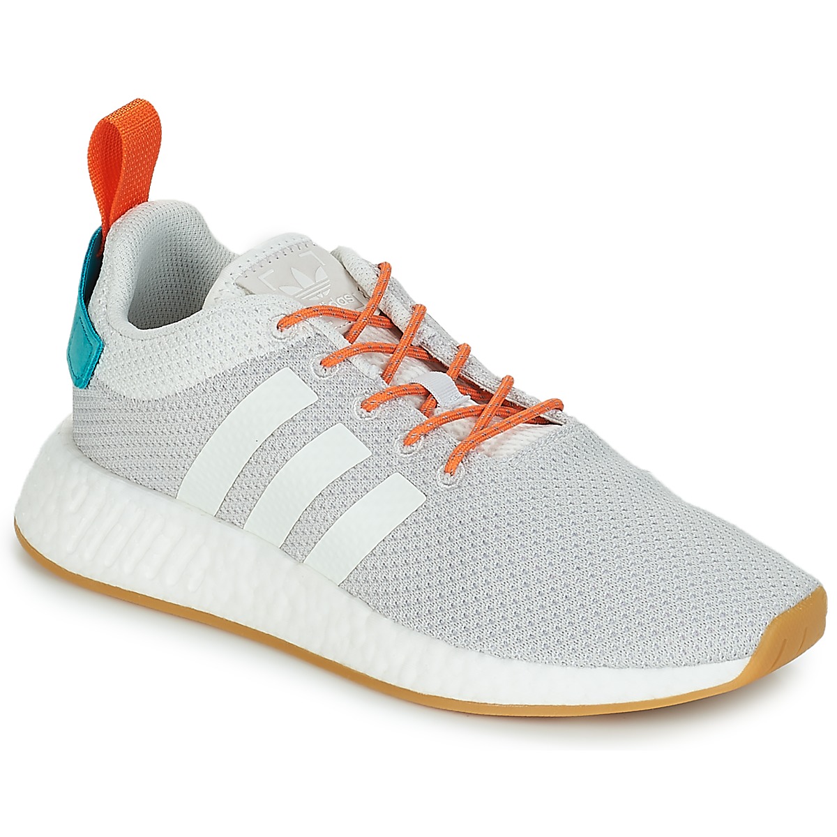 adidas Originals NMD R2 SUMMER Grey - Fast delivery  Spartoo Europe ! -  Shoes Low top trainers 132,00 €