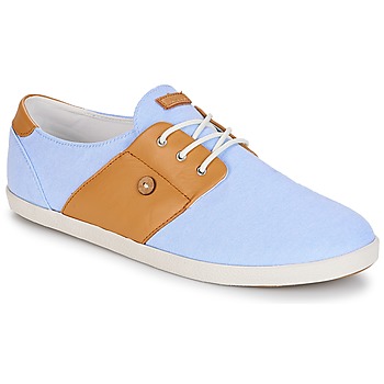 Shoes Low top trainers Faguo CYPRESS13 Blue / Camel