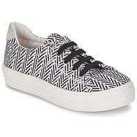 Shoes Girl Low top trainers Shwik STEP LO CUT Black / White