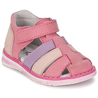Shoes Girl Sandals Citrouille et Compagnie FRINOUI Lilac / Pink / Fuschia
