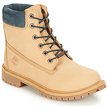 Shoes Children Mid boots Timberland 6 In Premium WP Boot Iced / Coffee