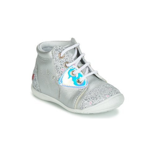 Shoes Girl High top trainers GBB VERONA Silver