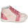 Shoes Girl High top trainers GBB FRANCKIE Pink