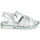 Shoes Girl Sandals GBB MESSENA White / Silver