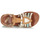 Shoes Girl Sandals GBB FANNI Brown / Gold