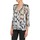 Clothing Women Blouses One Step CREPUSCULE Grey / White