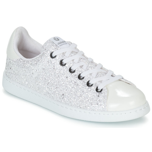 glitter white trainers